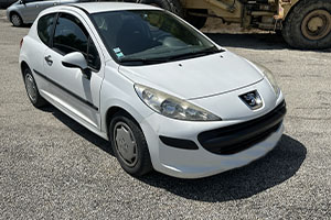 Vente d'une Peugeot-206 société - IBC Lurs, dans les Alpes-de-Haute-Provence